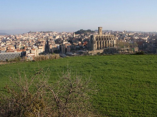 Vista de la seu de Manresa, a 5km de Ramon Park Hotel